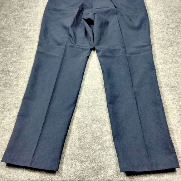 Bluffworks Pants Men's Size 37x30 Navy Blue Polyester Original Chino Regular Fit - Picture 7 of 11